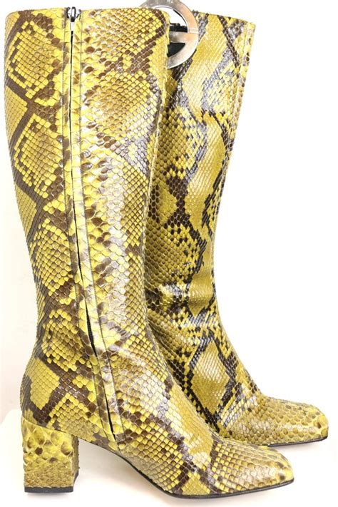 gucci ford python boots